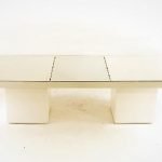 Mesa de Centro Branca (Tampo Espelhado)