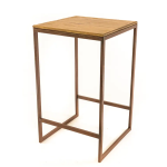 Mesa Bistrô Alta Industrial