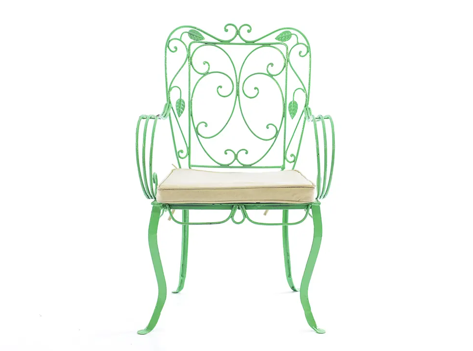 Poltrona Regina Verde Claro