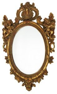 Espelho Decorativo Luiz XV (Pequeno)
