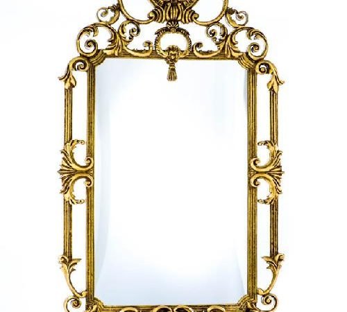 Espelho decorativo - versalhes dourado 75L-130A-7P--cod58