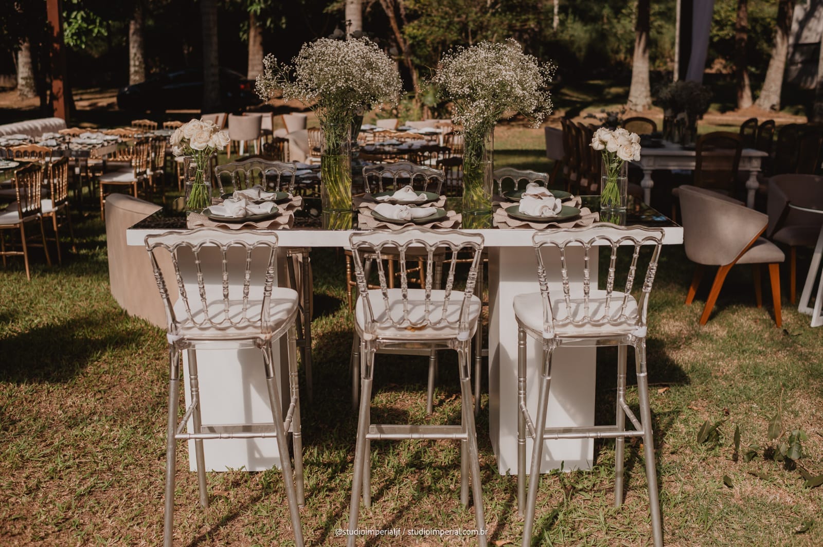 Banqueta Bistrô Dior Cristal
