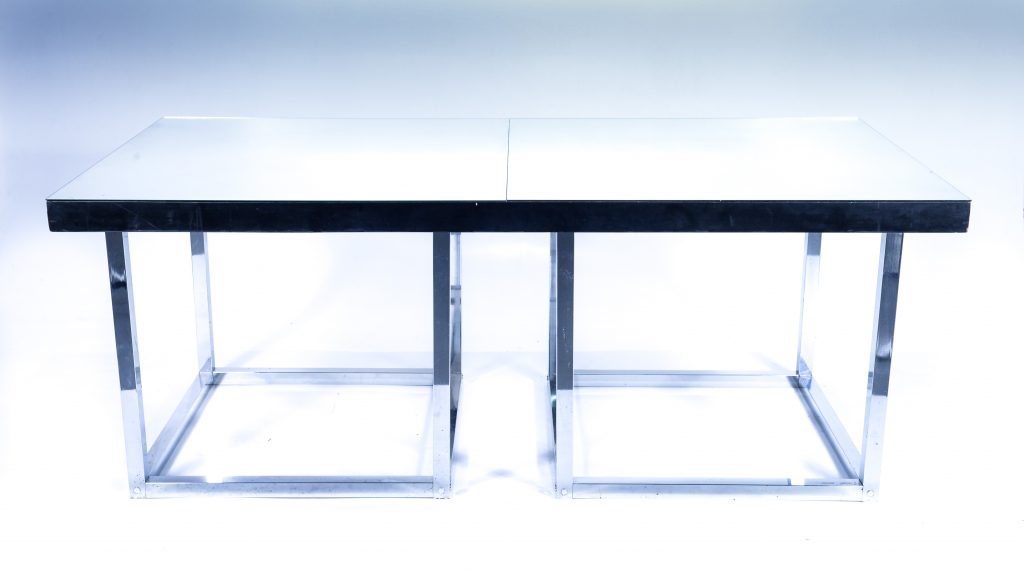 Mesa 2x1m Base cromada Buffet