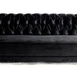 Sofá Chesterfield (Preto)