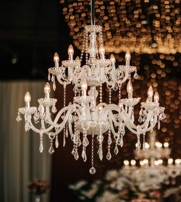 Lustre Cristal Paris 18 Braços