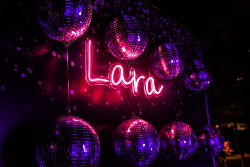 Letreiro Neon personalizado Nomes