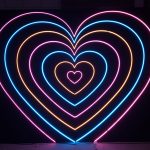 Neon coração