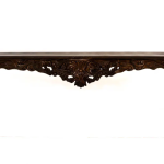 Mesa Jantar Barroca Retangular Marrom Buffet