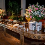 Mesa Arabesco Retangular Buffet