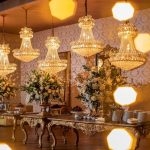 Mesa de Jantar Barroca Dourada Buffet