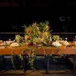 Mesa Box Bronze Borda Alta Buffet